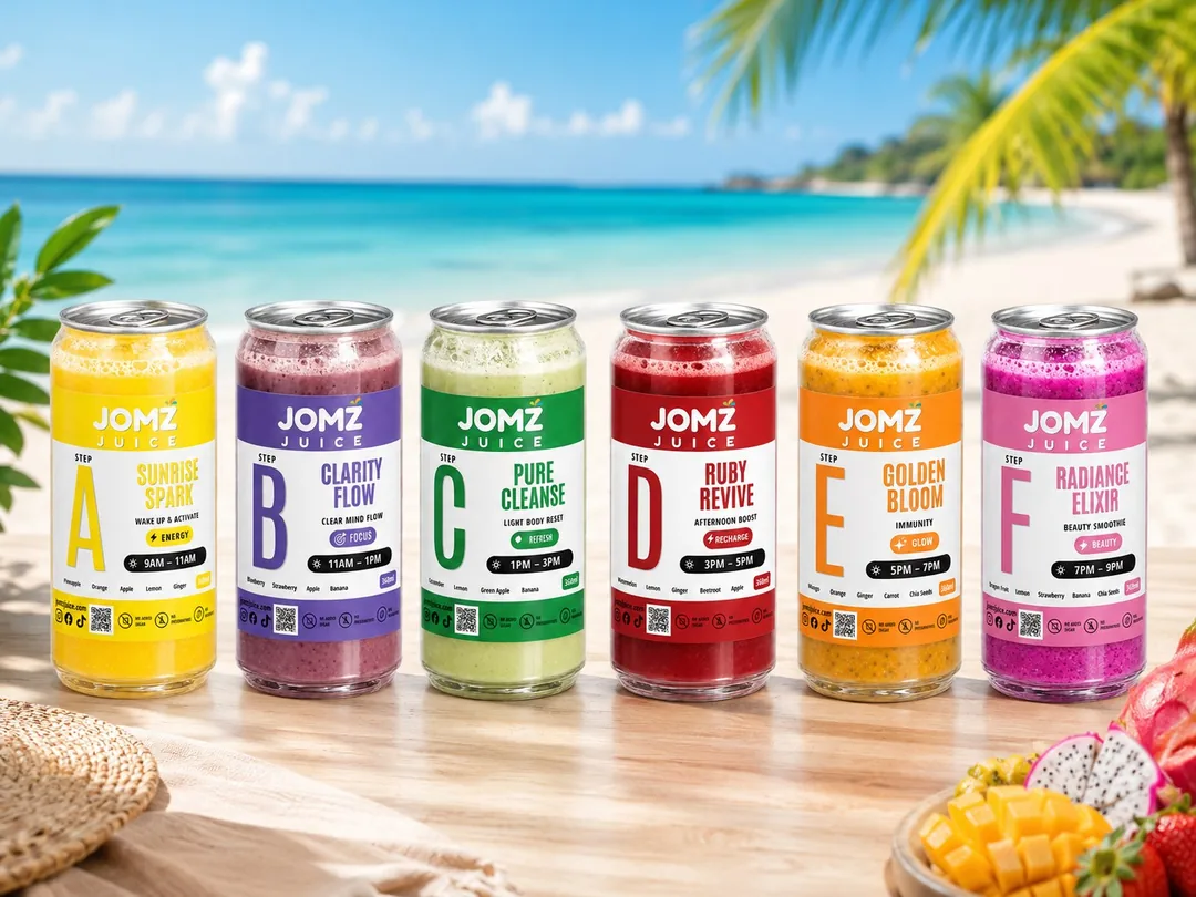 JOMZ Fresh Start, 6 bottles